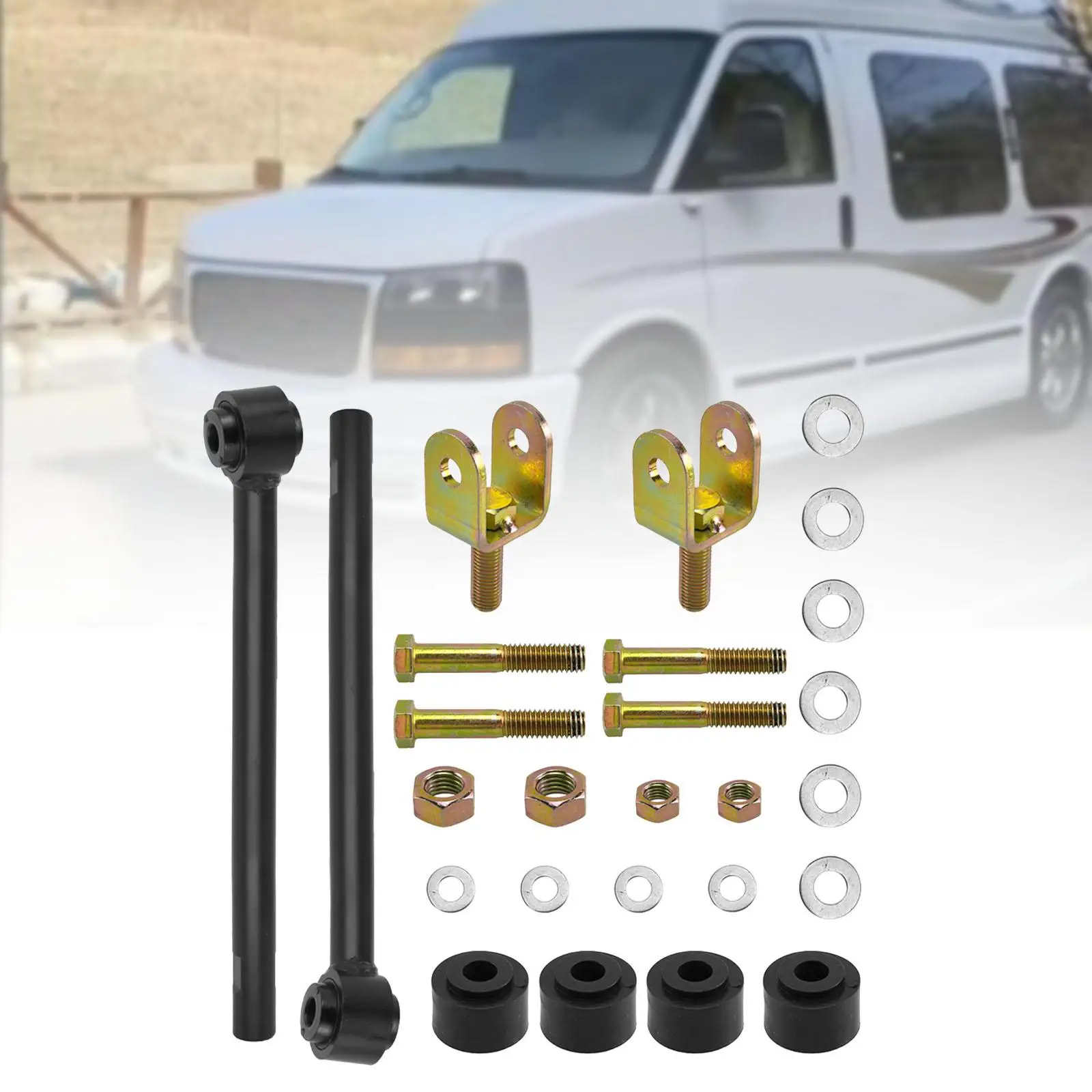 

Sway Bar End Links Direct Replacement for 1500/2500/3500 HD Lower Clevis Replace