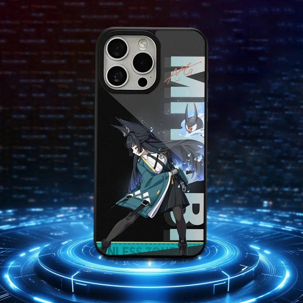 حافظة هاتف H-Hoshimi M-Miyabi ZZZ لهاتف iPhone 16,15,14,13,12,11,Pro,Max,Plus,Mini,Magsafe,حافظة شحن لاسلكية مغناطيسية