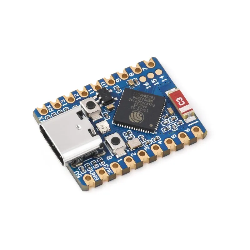 ESP32-S3 Mini Development Board, Based on ESP32-S3FH4R2 Dual-Core Processor, 240MHz Running Frequency, 2.4GHz Wi-Fi & Bluetooth