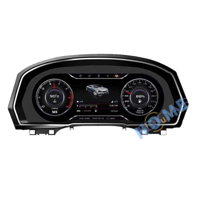 

Digital Dashboard Panel Virtual Instrument Cluster Retrofit LCD IPS Speedometer USB for VW Passat B8 CC 2015~2020