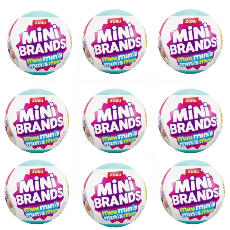 2026 Zuru Mini Brand Surprise Refrigerator Ball Mysterious Toy Decoration Model Blind Box Fill The Fridge Collection Surprise