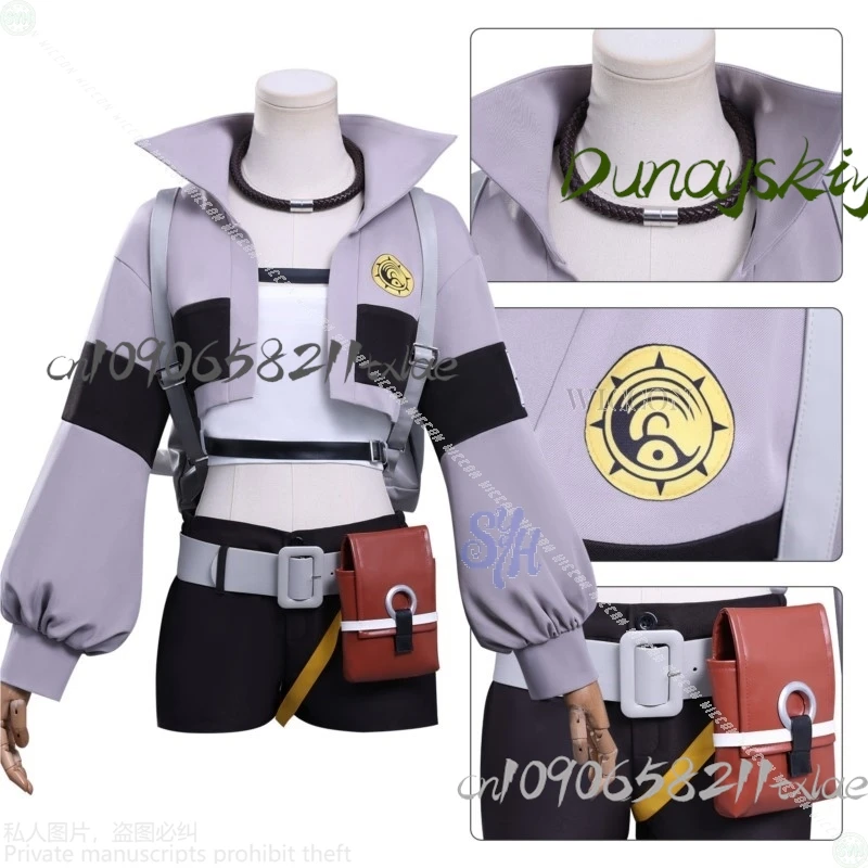 Shop1104205745 Store Riyo GACHIAKUTA أزياء تنكرية موضة ساخنة الشرير Jirai Kei أنماط معطف السراويل الباروكات مجموعة هالوين عيد الميلاد