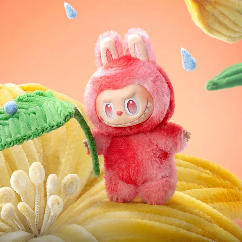 1:1 عالية الجودة Kawaii الوحش Labubu 3.0 صندوق أعمى سلسلة PVC Labubu معكرون قلادة دمية Labubu الوحش المفاتيح هدية عيد ميلاد