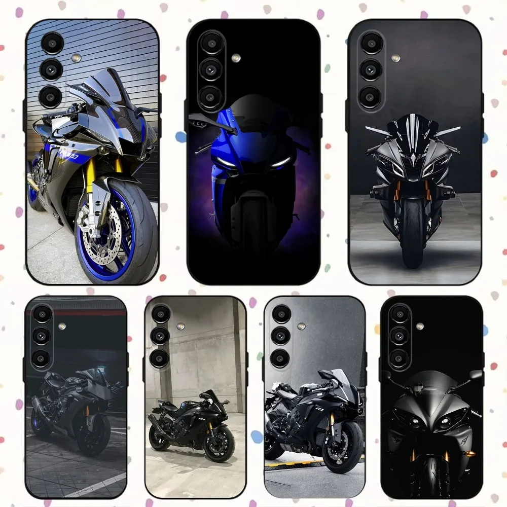 

Motorcycle Y-YAMAHAS Phone Case For Samsung S24,S21,S22,S23,S30,Ultra,S20,Plus,Fe,Lite,Note,10,9,5G Black Soft Cover
