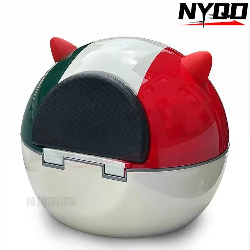 

Motorcycle Trunk Helmet Trunk Large Capacity Waterproof Anti-collision motorcycle box top case Electric Vehicle Trunk