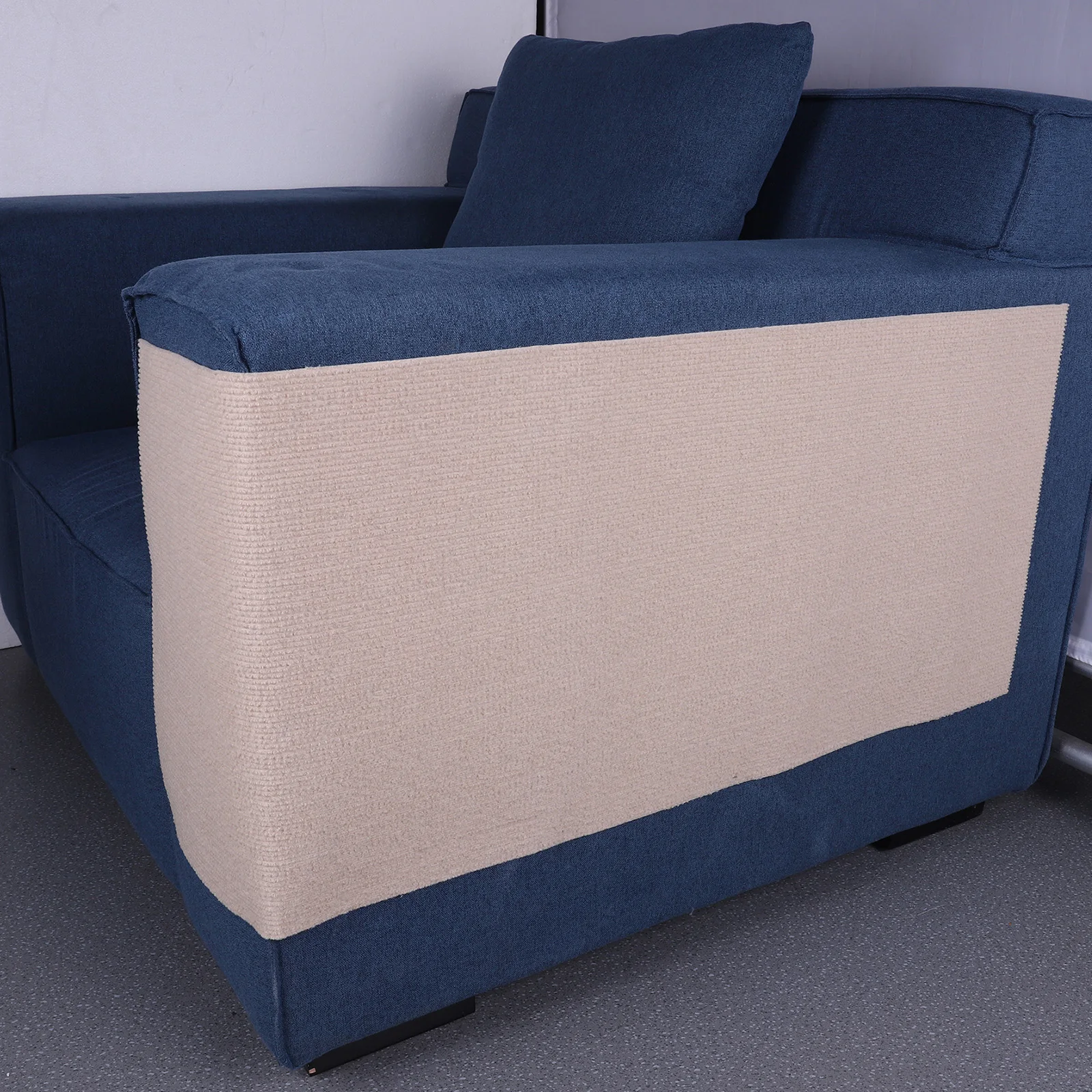 

2 шт. ковриков-когтеточек для кошек, обрезаемые, для самостоятельной установки, для заточки когтей, для защиты диванов, мебели