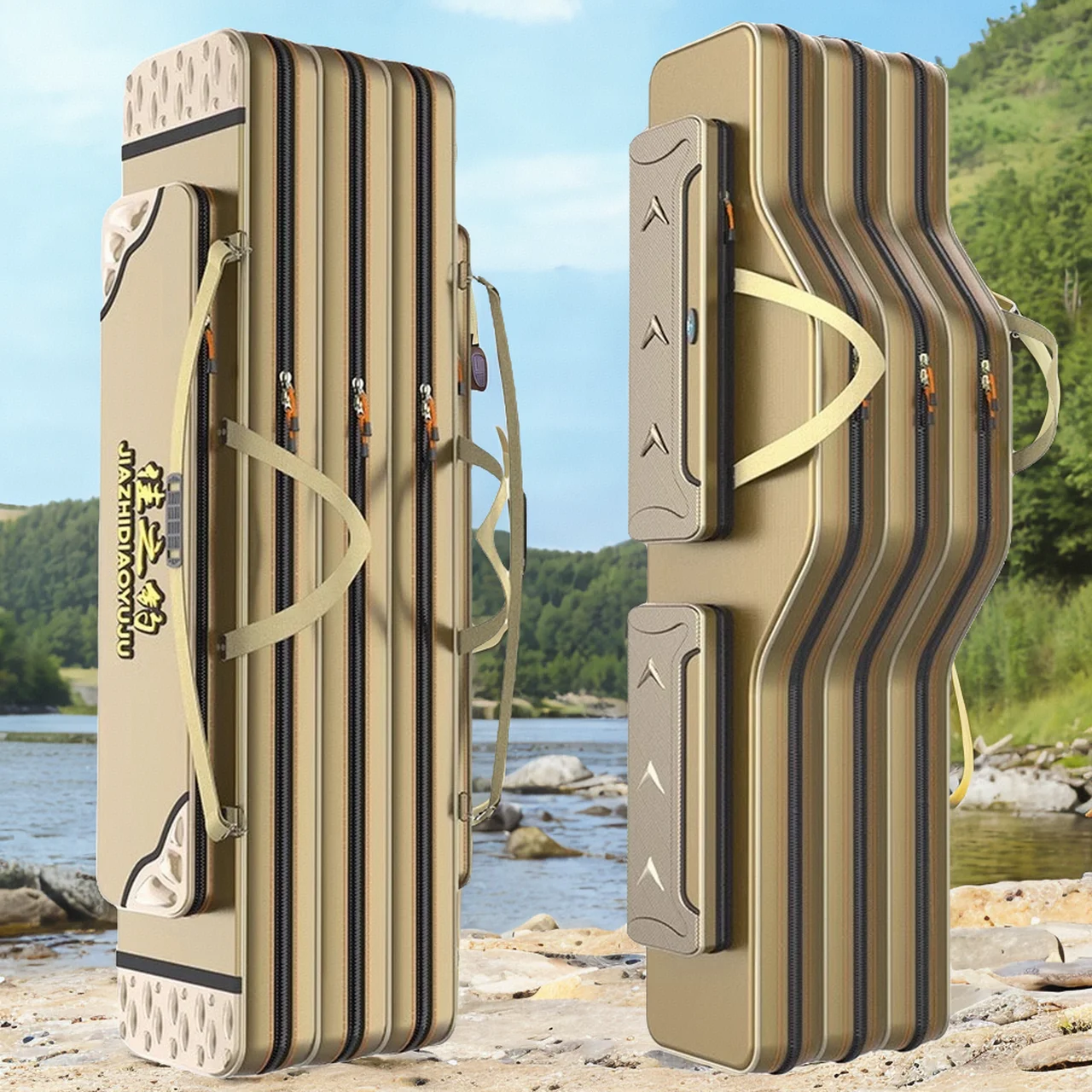 

Fishing Bag Men's Backpack Rod Bags Case Accessories Box Crossbody Reel Equipment Sports Hard Tools Tackle Lure Waist Cover Fish