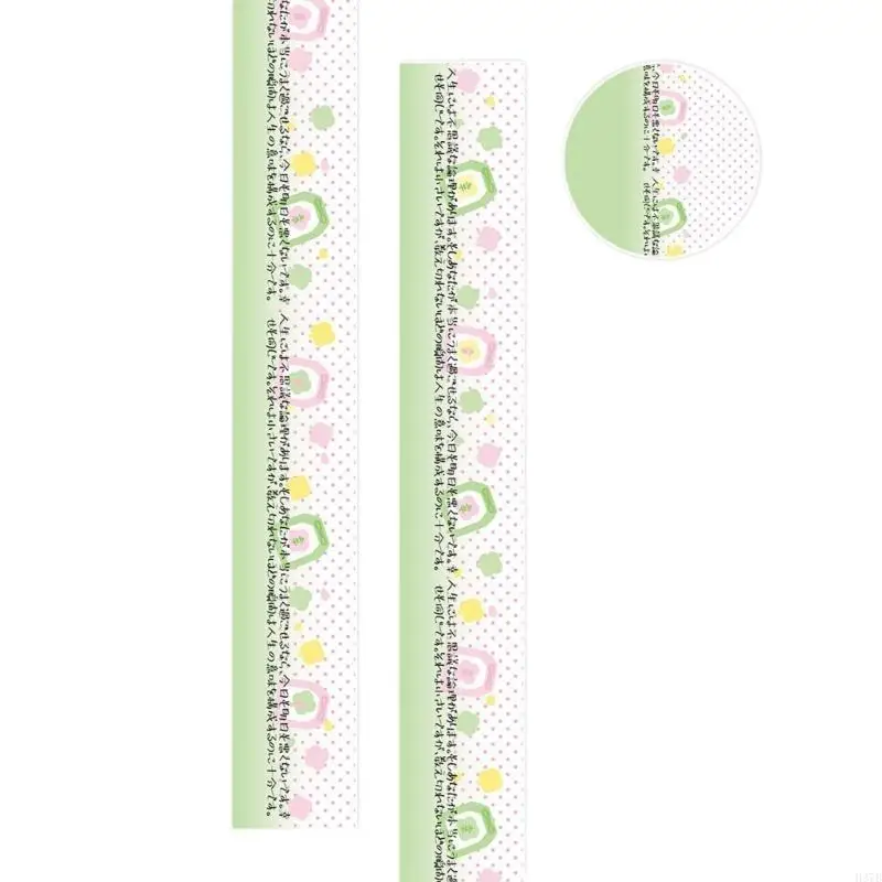 H37B Adorável fita washis fita decorativa Fita conta mão artistas Fita máscara para scrapbooking decoração cuidada
