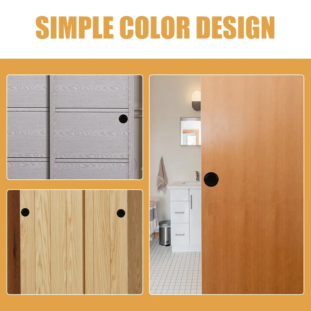 

2pcs Barn Door Handle Garage Interior Rustic Sliding Doors Steel Durable Modern Kitchen Cabinet Closet Furniture