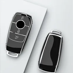 New Fashion TPU Car Key Case Cover Shell For Mercedes Benz A C E S G Class GLC CLE CLA GLB GLS W177 W205 W213 W222 X167 AMG