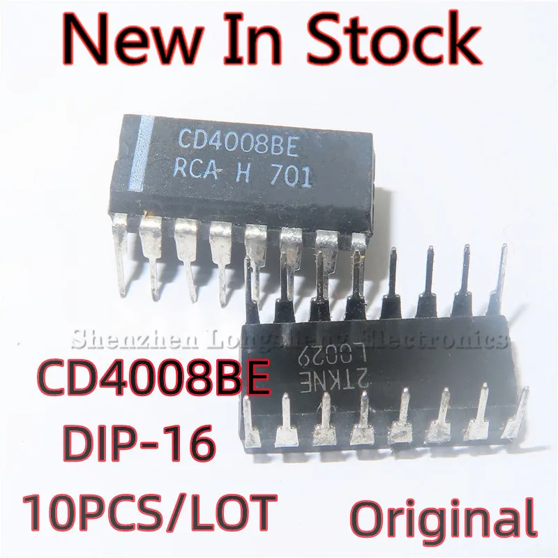 10 PZ/LOTTO CD4008BE CD4008 DIP-16 TC4008BP MC14008B HEF4008BP chip ic Nuovo In Magazzino Qualità Originale 100%