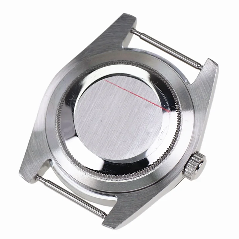 High Quality 36mm 39mm Steel Watch Case With Sapphire Crystal For SKX007 ModS Nh35 Nh36 Automatic Mechanical Movement SKX007 image 5