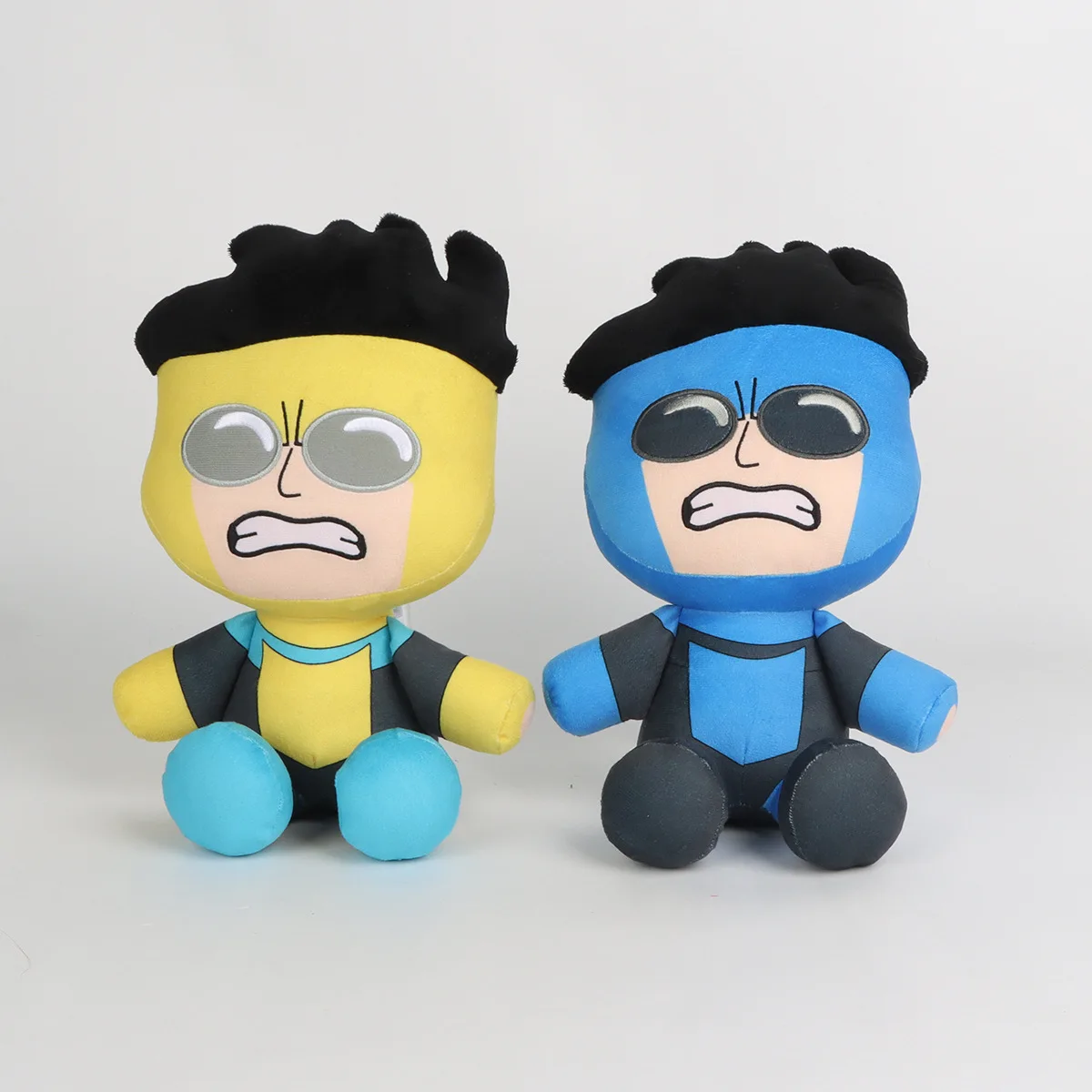 25CM Invincible Stuffed Plush Toy Mark Grayson Doll Yellow Blue Suit Anime Merchandise Doll Halloween Christmas Birthday Gift