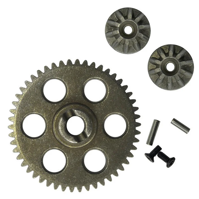 AB53 Stirnrad & Antriebsrad Metall Ersatz für HBX HAIBOXING 901 901A 903 903A 905 905A 1/12 RC Auto