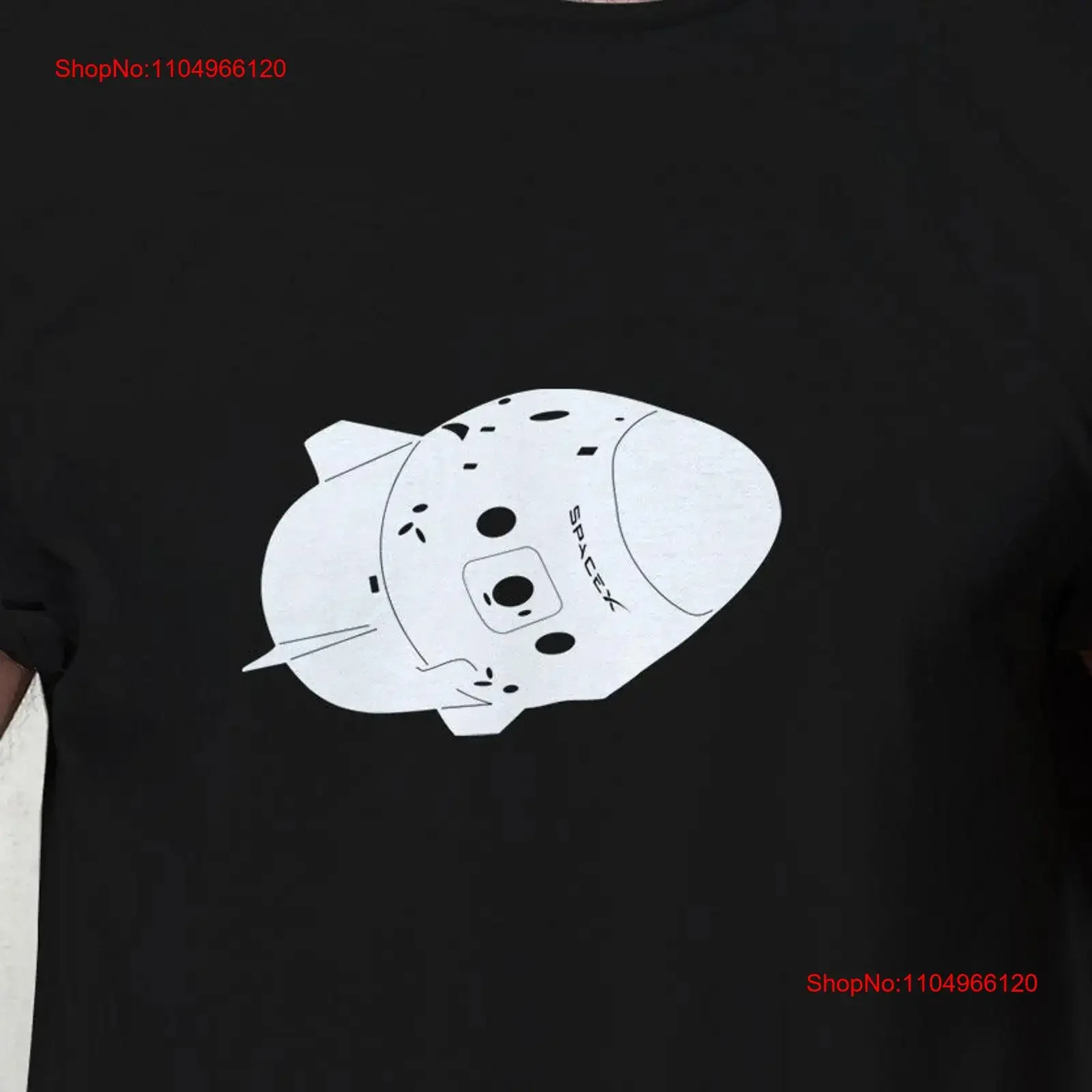 Camiseta SpaceX Crew Dragon OEM Tuning para hombre Top S 3XL vintage lavado homme ropa de diseñador estirada streetwear gráfico Casual