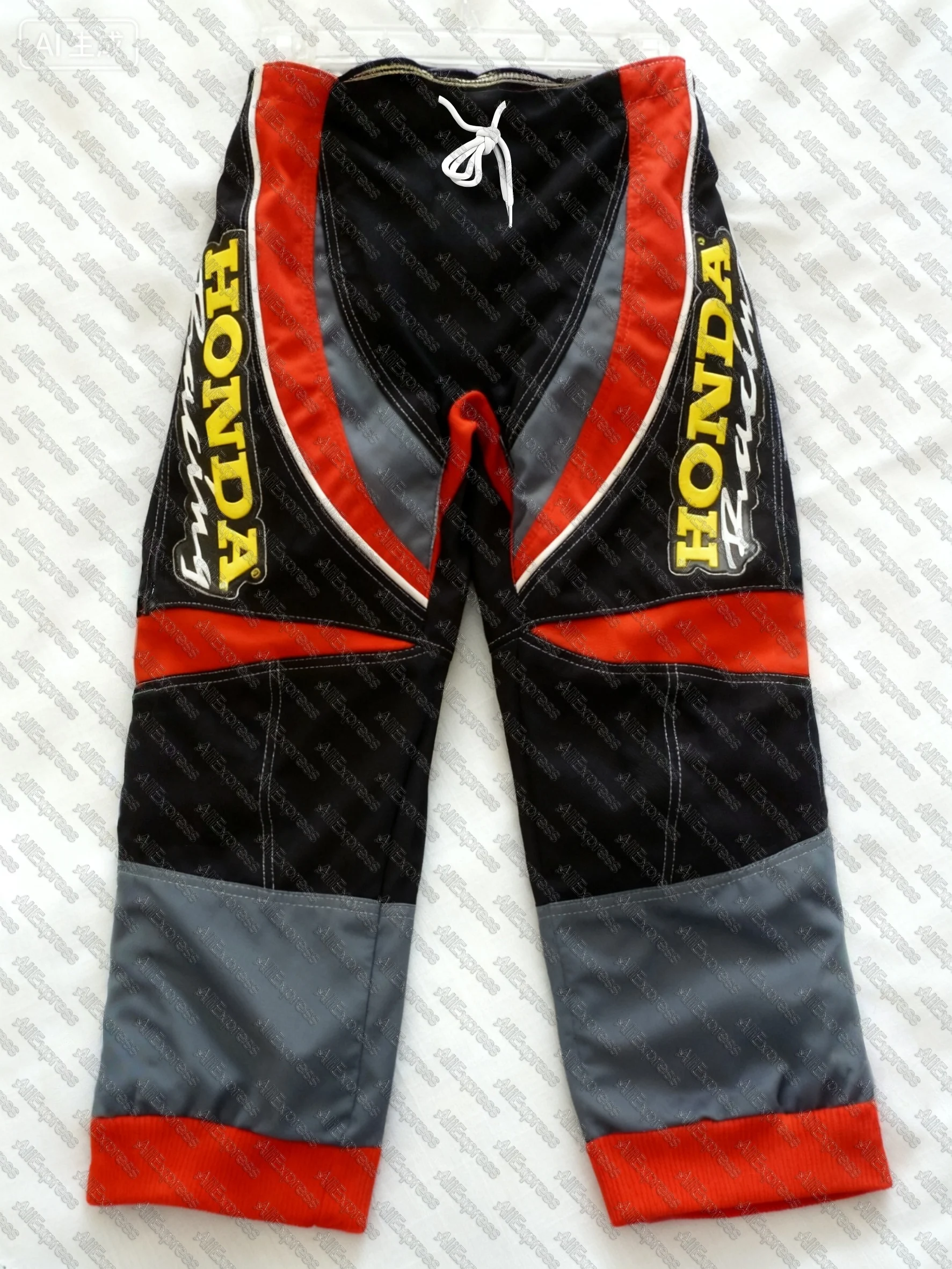 

Vtg 90-е Honda Professional Team Issue 180, гоночные брюки для мотокросса, легкая одежда для гонок на мотоциклах, осень/лето, уличные длинные брюки