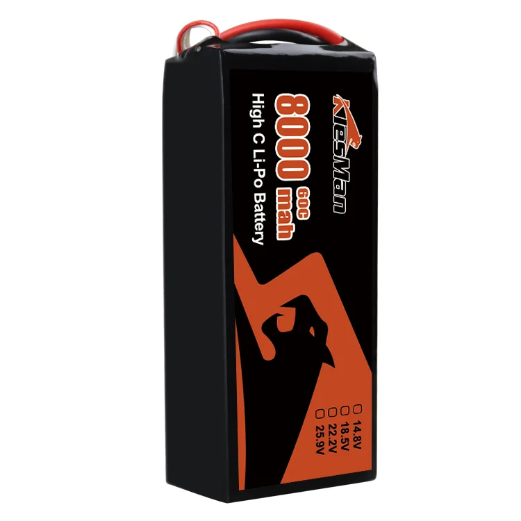 OEM 22.2V FPV battery Klesman 8000mAh batteries China 6S lipo battery fpv