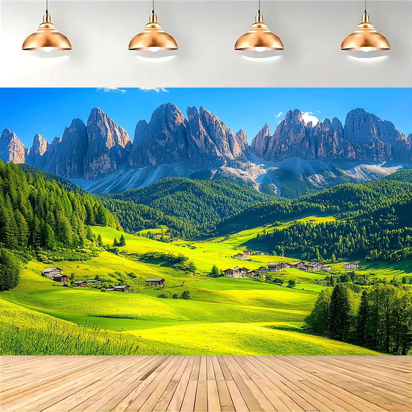 1Pc European Alps L…