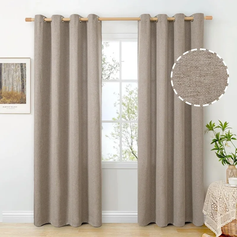 

Modern Designs Style Light Filtering Not Easy to Wrinking Curtains for Home Window and Door