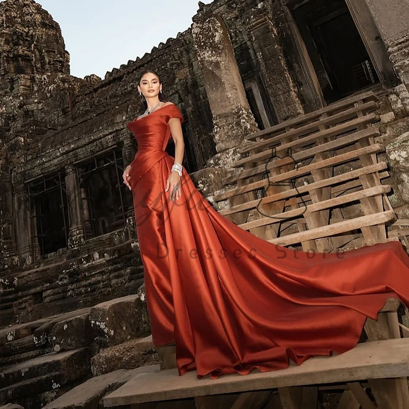 Thinyfull 2026 Abiti da sera da ballo a sirena Arabia Saudita con spalle scoperte Abito da festa formale da notte Abito da ballo da cocktail personalizzato