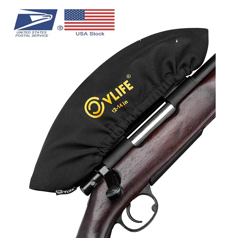 

CVLIFE Scope Cover Waterproof Neoprene Riflescope Covers Optics All-Weather Protection Easy Access Fits 12-14 inch Scopes
