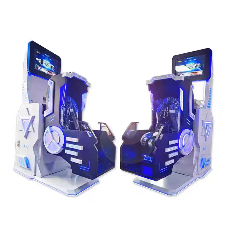 360 Degree Rotation Virtual Reality Flying Simulator VR Chair Indoor Flight Roller Coaster Metal Adventure Park Daycare Home