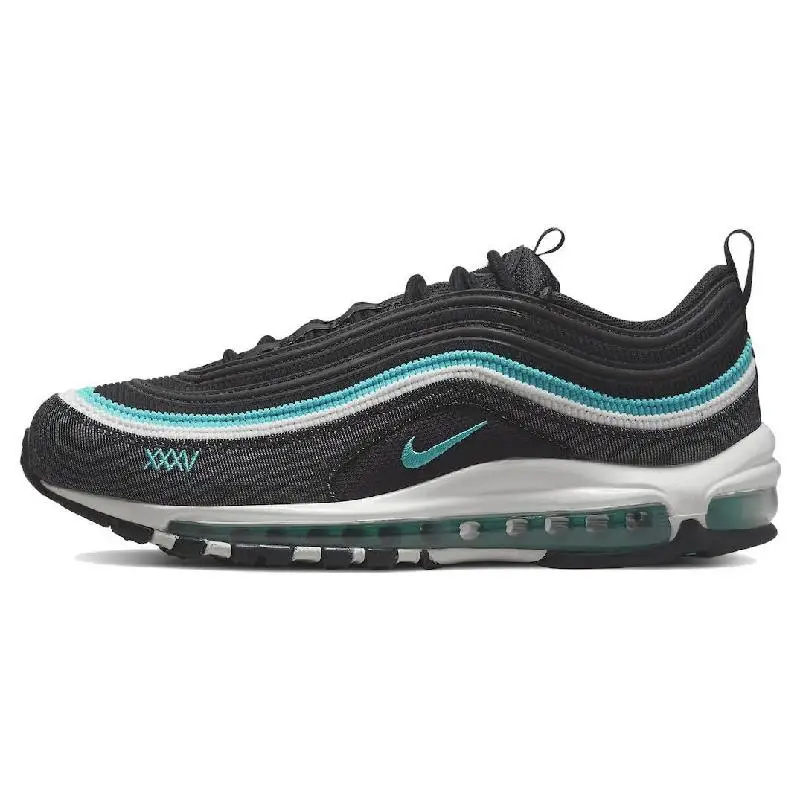 Nike Air Max 97 "Black Sport Turquoise" Sneakers shoes DN1893-001 With Original Box