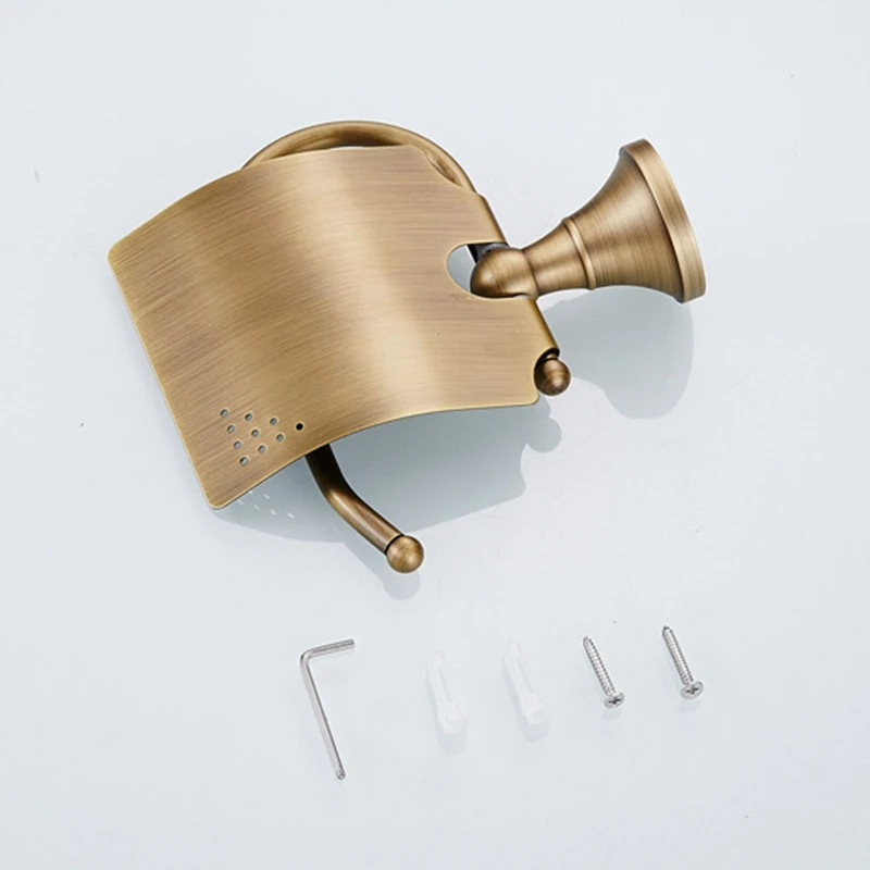 

ABSE-античные аксессуары для ванной комнаты, латунный держатель для туалетной бумаги, аксессуары для туалета, настенный монтаж