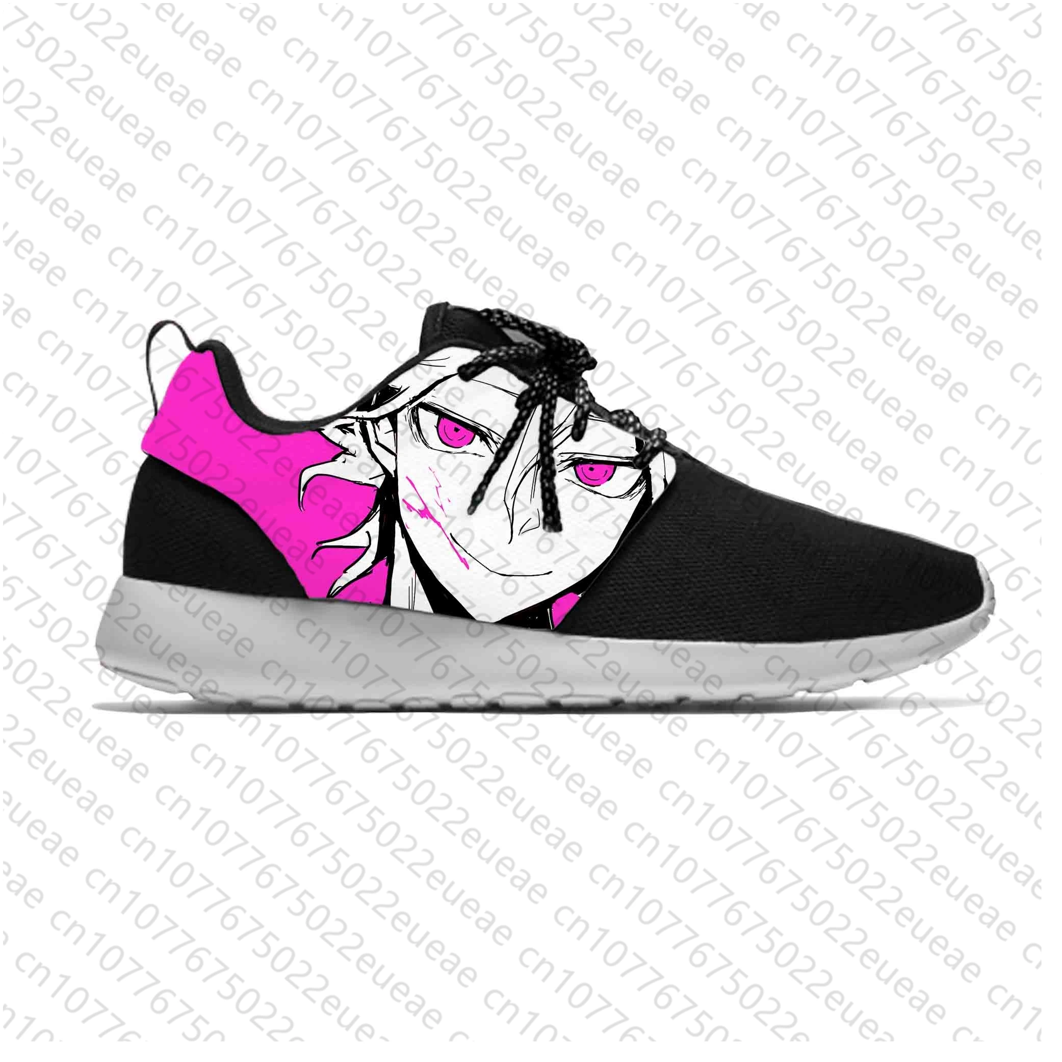 Hot Summer Anime Cartoon Game Danganronpa Komaeda Nagito Sport Running Shoes Casual Men Women Sneakers Classic Sports Shoes