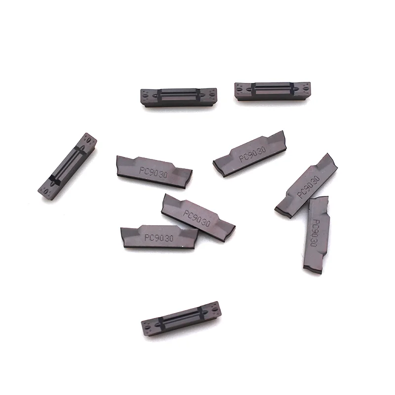 10 قطعة MGMN250 MGMN300 MGMN400 M PC9030 NC3020 NC3030 كربيد إدراج الحز تحول أداة مخرطة باستخدام الحاسب الآلي MGMN المعادن القاطع شفرة