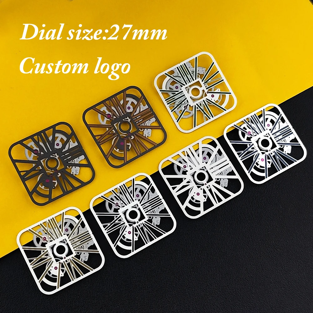 NH35/NH70 dial 27mm custom logo dial men's watch without illuminated dial suitable for NH35/NH70 movement watch accessories