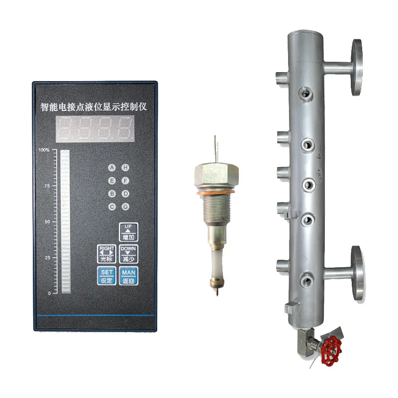 

Electric Contact Water Level Gauge Boiler Steam Drum High Temperature and High Pressure Measuring Barrel Electric