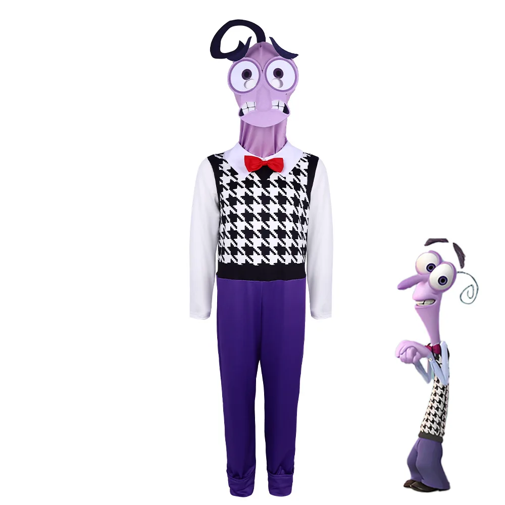 Inside Out disgusto Joy Costume Cosplay vestito da donna vestito uniforme festa di carnevale di Halloween gioco di ruolo Set completo per bambini adulti Cos