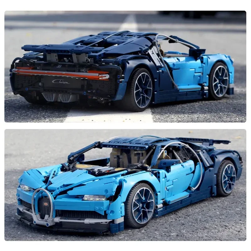 3599Pcs Bugattied Chirons Compatible 42083 Super Sports Racing Car Building Blocks Set Toys For Children Gift Bricks