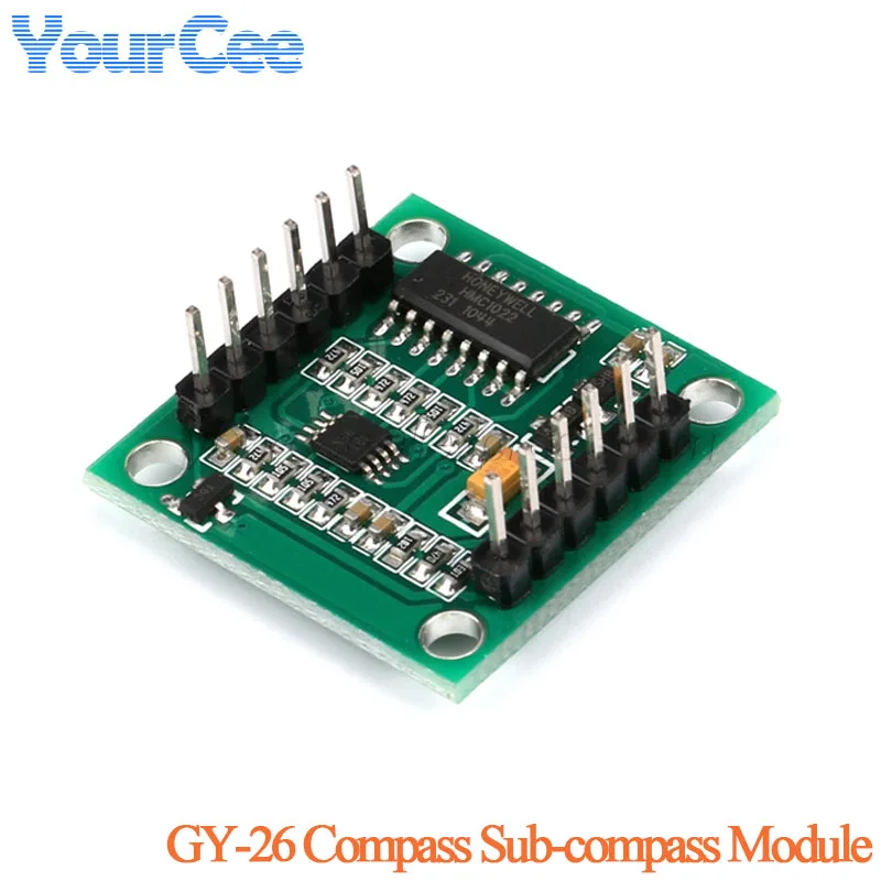 GY-26 Electronic Compass Sensor For GPS Navigation GY-271M GY-271 GY-273 QMC5883P HMC5883 MPU-9255 Electronic Compass Module