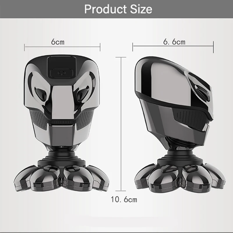 5 in 1 rasoio elettrico da uomo multifunzione 7D Floating Cutter Head Face Nose Hair Trimmer Clippers macchina da barba impermeabile