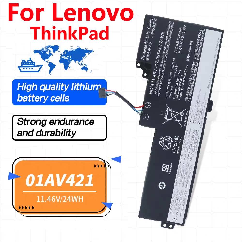 

Новый аккумулятор для ноутбука Lenovo ThinkPad T470 T480 T570 T580 TP25 01AV419 01AV420 01AV421 01AV425 01AV427 01AV428 01AV489 Аккумулятор
