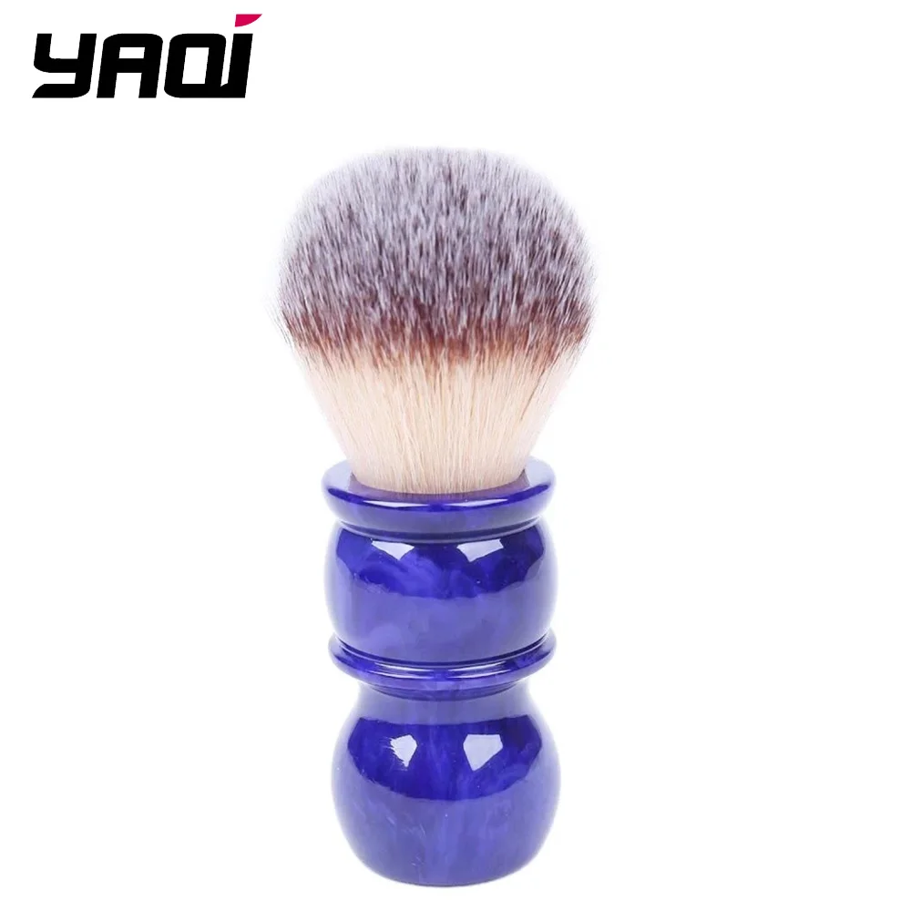 24MM Yaqi Bluish Violet Synthetic Hair Shaving Brushes