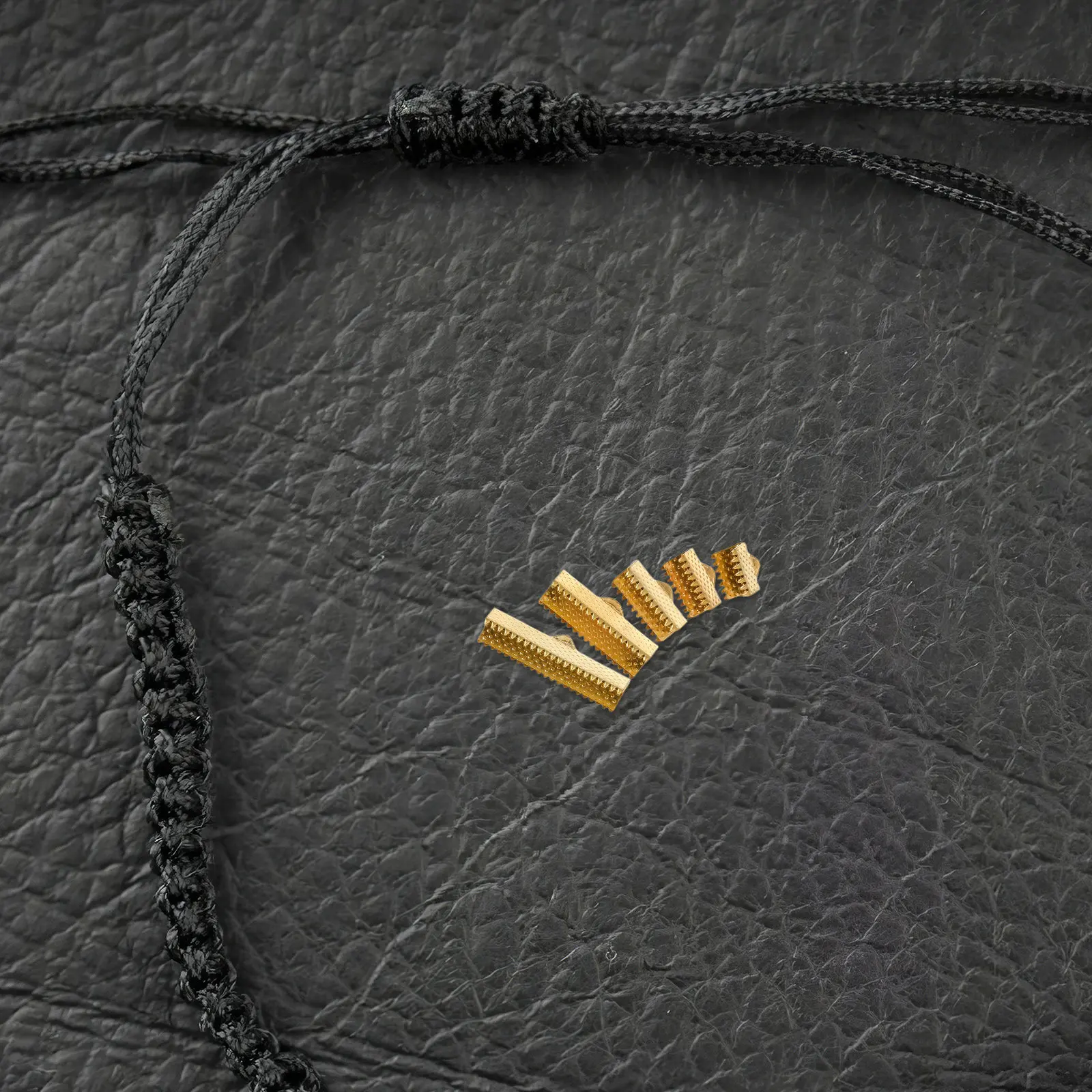 

250 шт. металлических концевых застежек для шнуров, фурнитура для изготовления браслетов, ожерелий, закладок, лент, обжимные концевики, фиксаторы