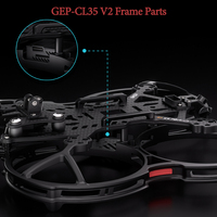 GEPRC GEP-CL35 V2 Frame Parts Propeller Accessory Screw Quadcopter Frame Cinelog35 V2 FPV Freestyle Drone