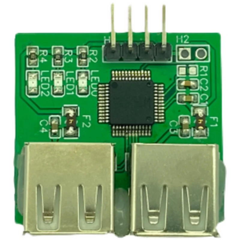 CH9350 Module Keyboard Mouse Scan Gun USB To Serial Port Module Leader/follower Integrated 485 Interface Development Board