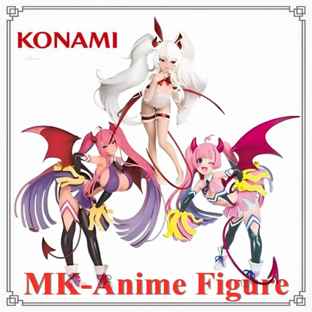 Original KONAMI PR!ZE COLLECTION Mahjong Fight Girl Grim Aloe Sangen:  Great Love Succubus Cheerleader Anime Action Figures - AliExpress 26