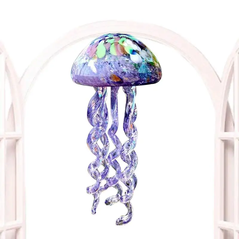 

Outdoor Jellyfish Wind Chime Wind Chime Charm Acrylic Jellyfish Sea Charm Jellyfish Wind Chimes For Garden Yard Wedding Decor