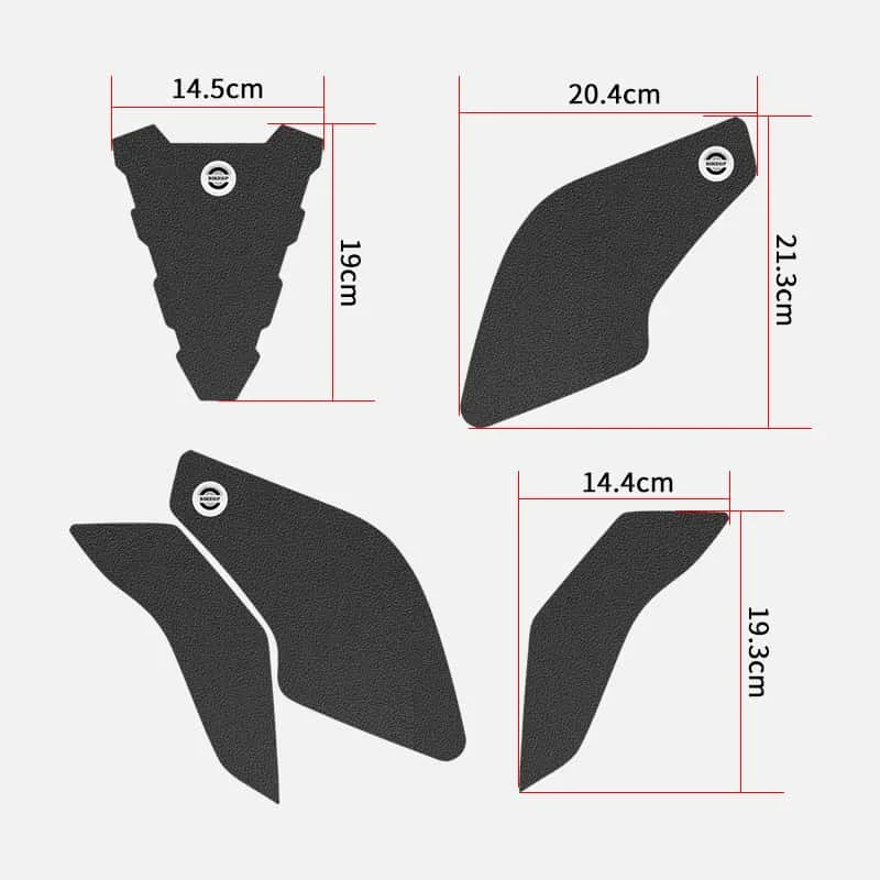 For Suzuki GSX8R GSX8S 2023-2025 Motorcycle Sticker Tank Non Slip Tank Traction Side Pad Protective Decal