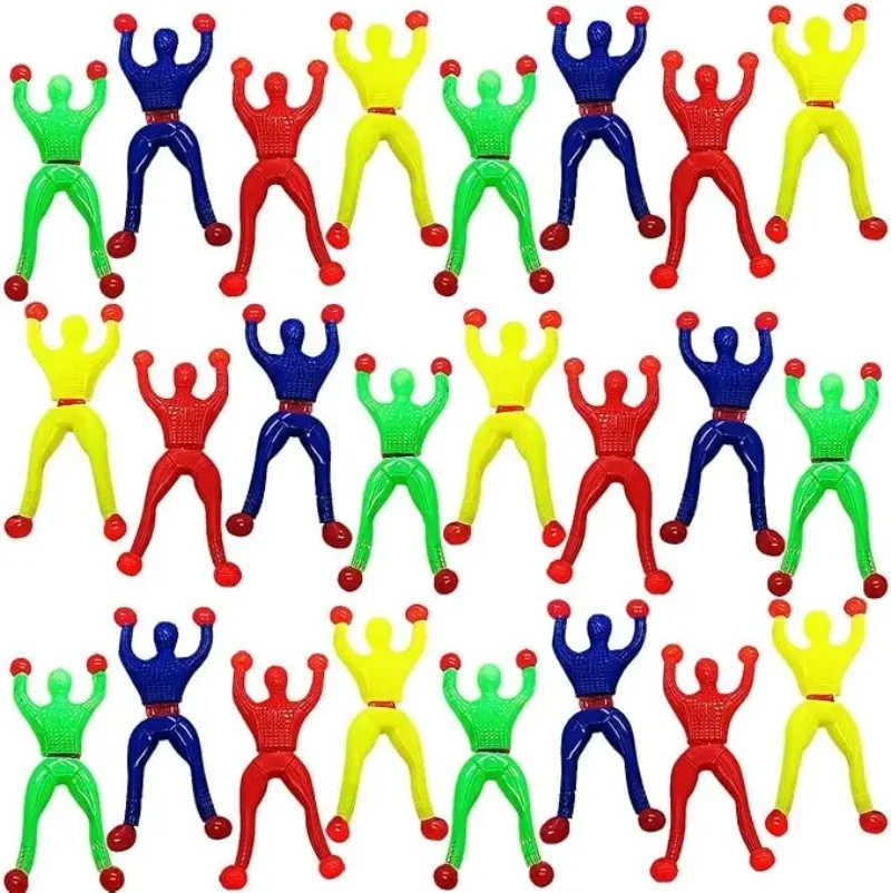 10/20/30 قطعة متسلق الجدار الأطفال حفلة مضحك اللعب الجدة لزجة جدار عيد الميلاد مفاجأة الهدايا الكبار لزجة مضحك الهدايا