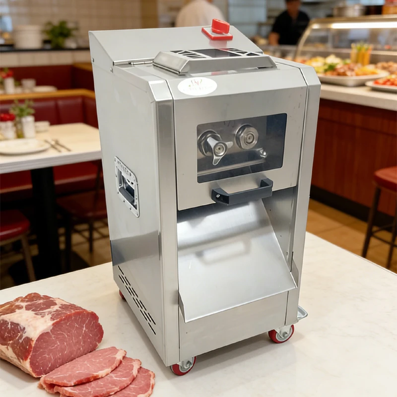 Multi-functional Electric Stainless Steel Meat Slicer For Pork Beef Mutton Fish Processing Meat Cutter Machine