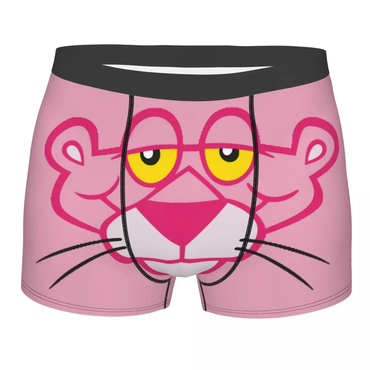 Custom Cool Panthers Cartoon Manga Boxers Shorts Panties Male Underpants Breathable Briefs Underwear