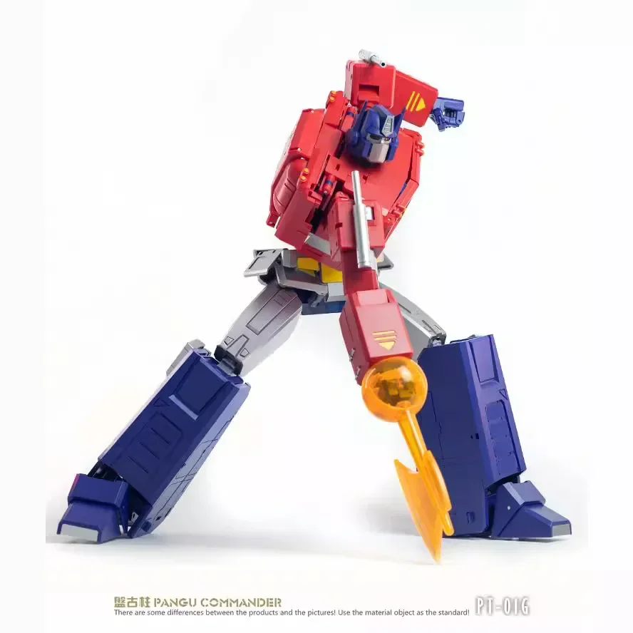 Transformed Toys PANGUTOYS PT-01G 45CM Big OP Commander Transformation Toy Robot Autobot G1 Model Collection Movable Dolls