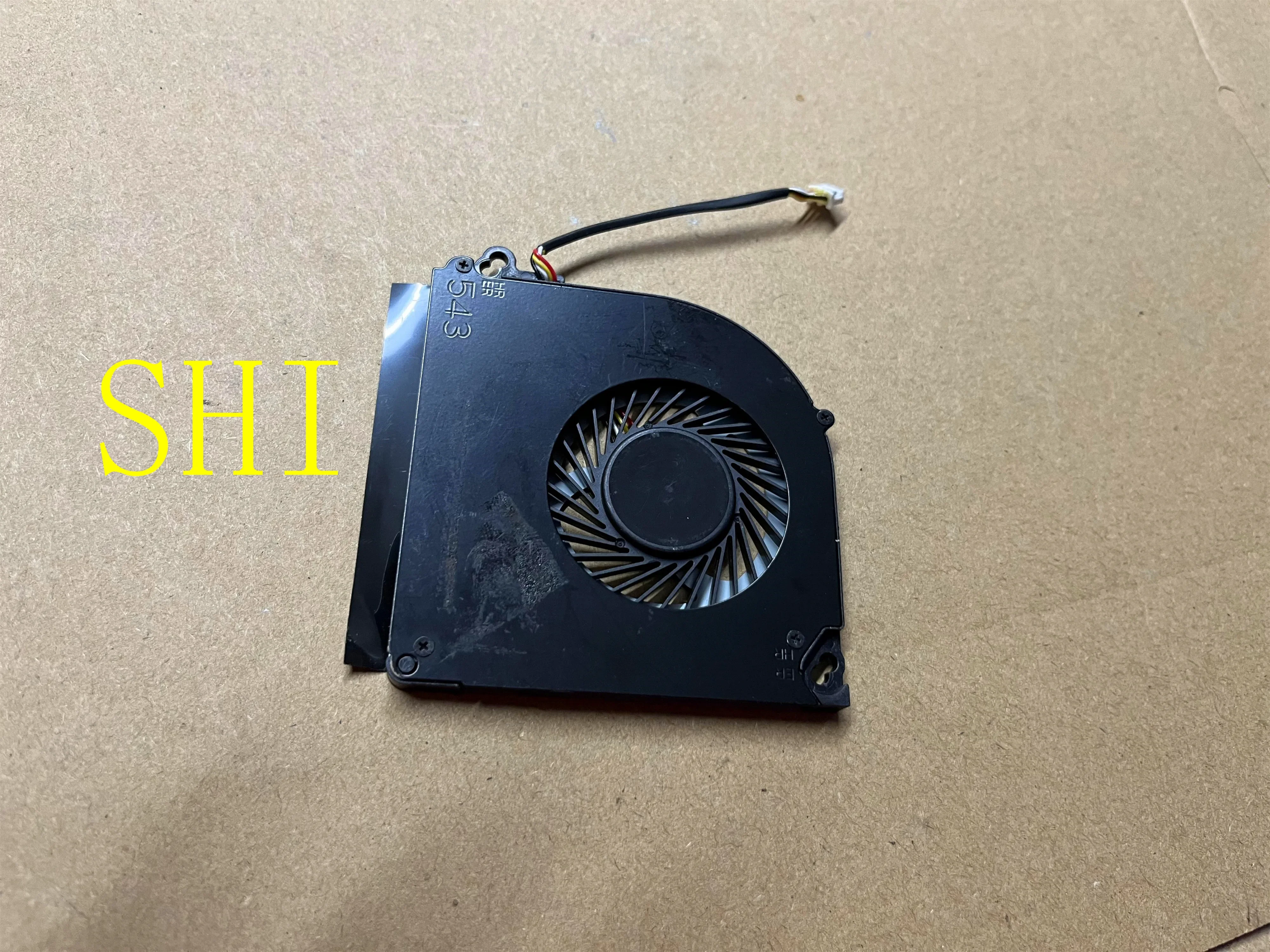 6-31-P95E2-101 Used FOR Heatsink CPU Fan 5V 0.5A For Clevo P950 P95E2  P950ER T97 T96E T800 4Pin  Free Shipping