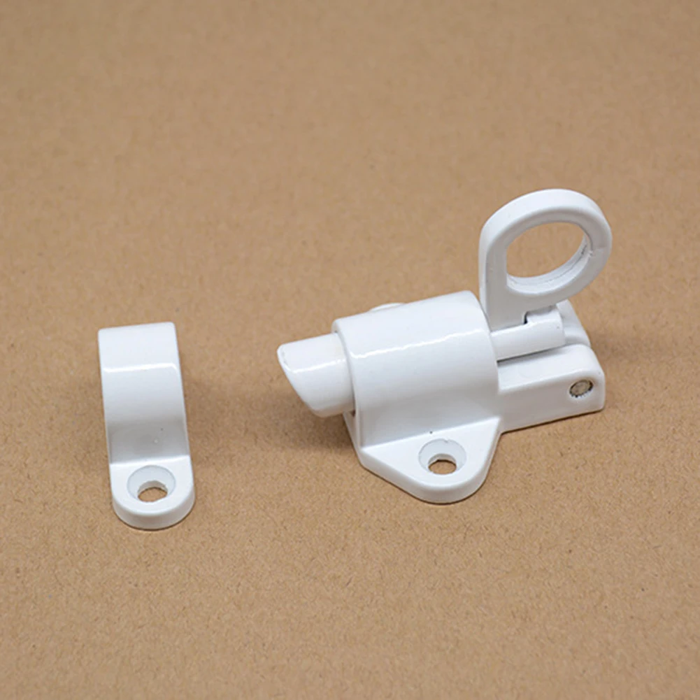 Automatic Spring Loaded Aluminum Alloy Latch for Door and Casement Use with Solid Construction and Reliable Self Closing Feature